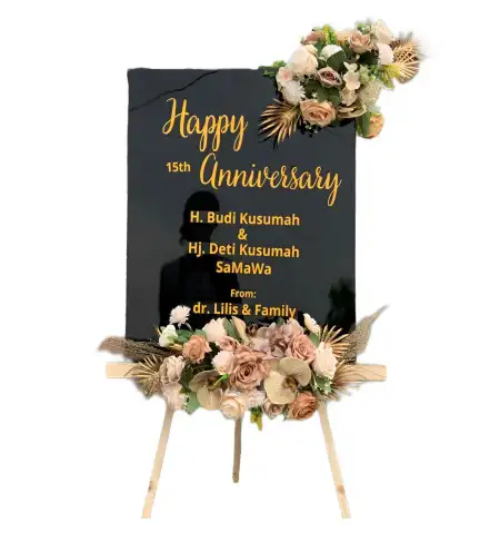 Papan Bunga Akrilik pesawaran