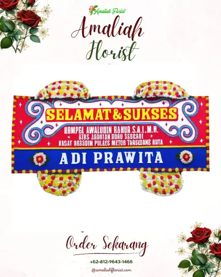 Papan Bunga Ucapan Selamat pesawaran